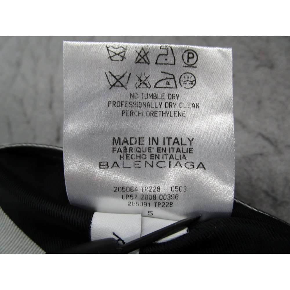 Balenciaga Paris Suit Mens 48 IT Metallic Silver Silk Made in Italy READ* - Picture 6 of 16